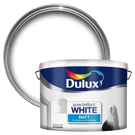 dulux pure brilliant white paint